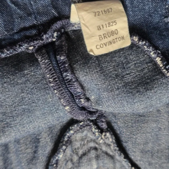 Banana Republic High Waisted Wide Leg Denim Jeans Size 6 - Picture 10 of 14